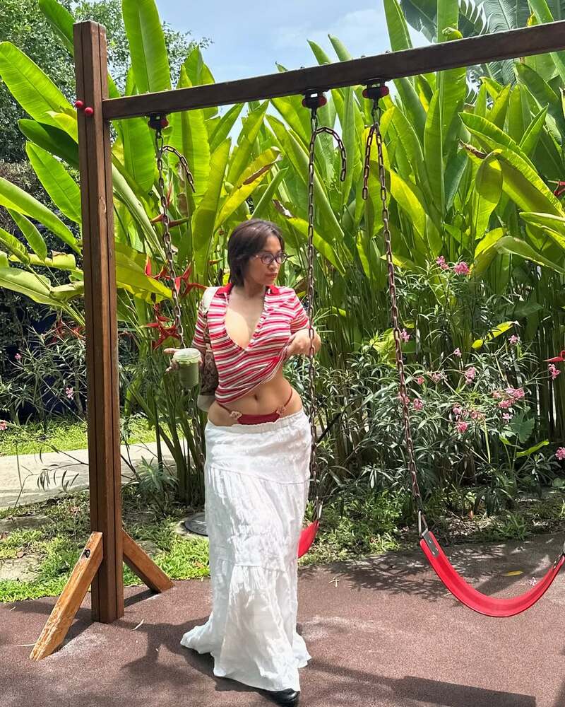 Ảnh Gái Tập Gym mông to lynnsirinaphat Instagram
