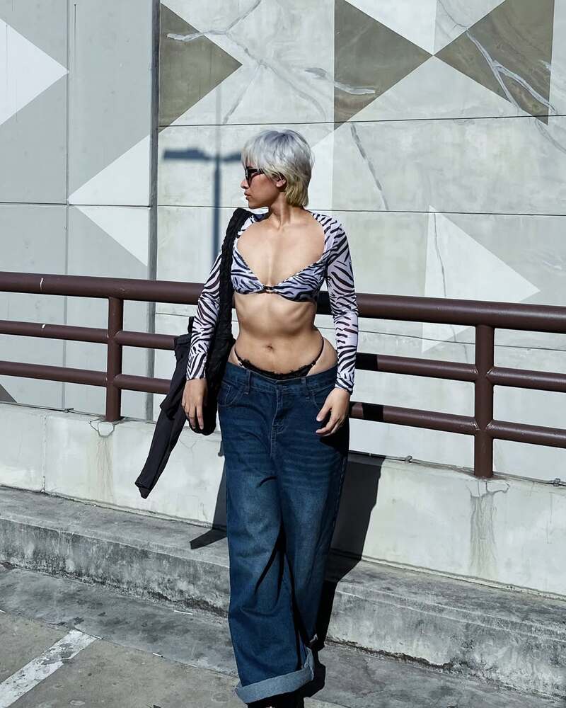 Ảnh Gái Tập Gym mông to lynnsirinaphat Instagram