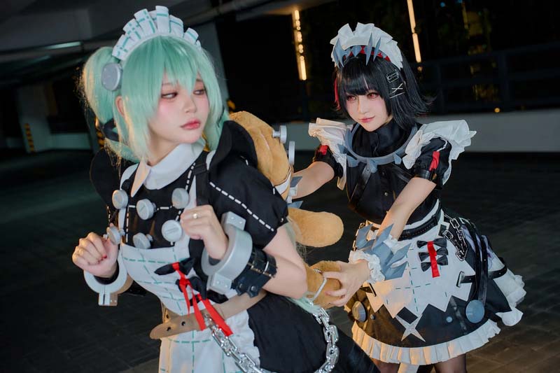 Leak Ảnh Sex Tiny Asa Cosplay Corin Wickes and Ellen Joe không che