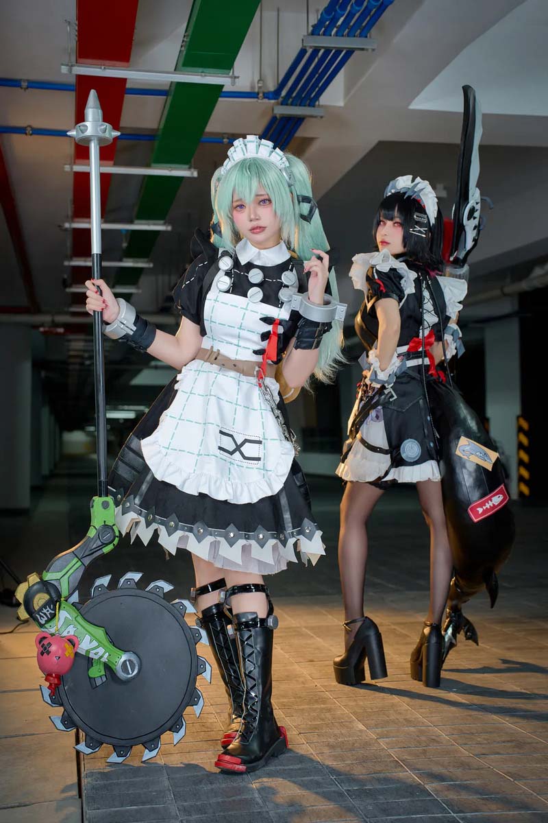 Leak Ảnh Sex Tiny Asa Cosplay Corin Wickes and Ellen Joe không che