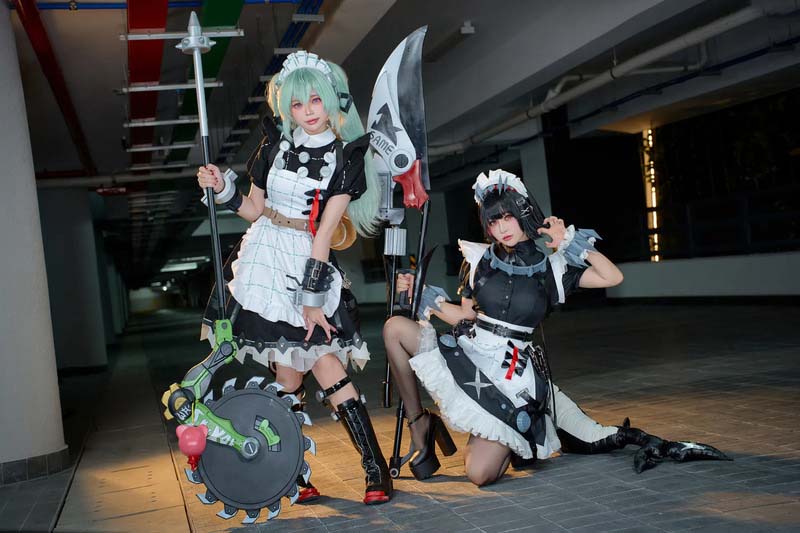 Leak Ảnh Sex Tiny Asa Cosplay Corin Wickes and Ellen Joe không che