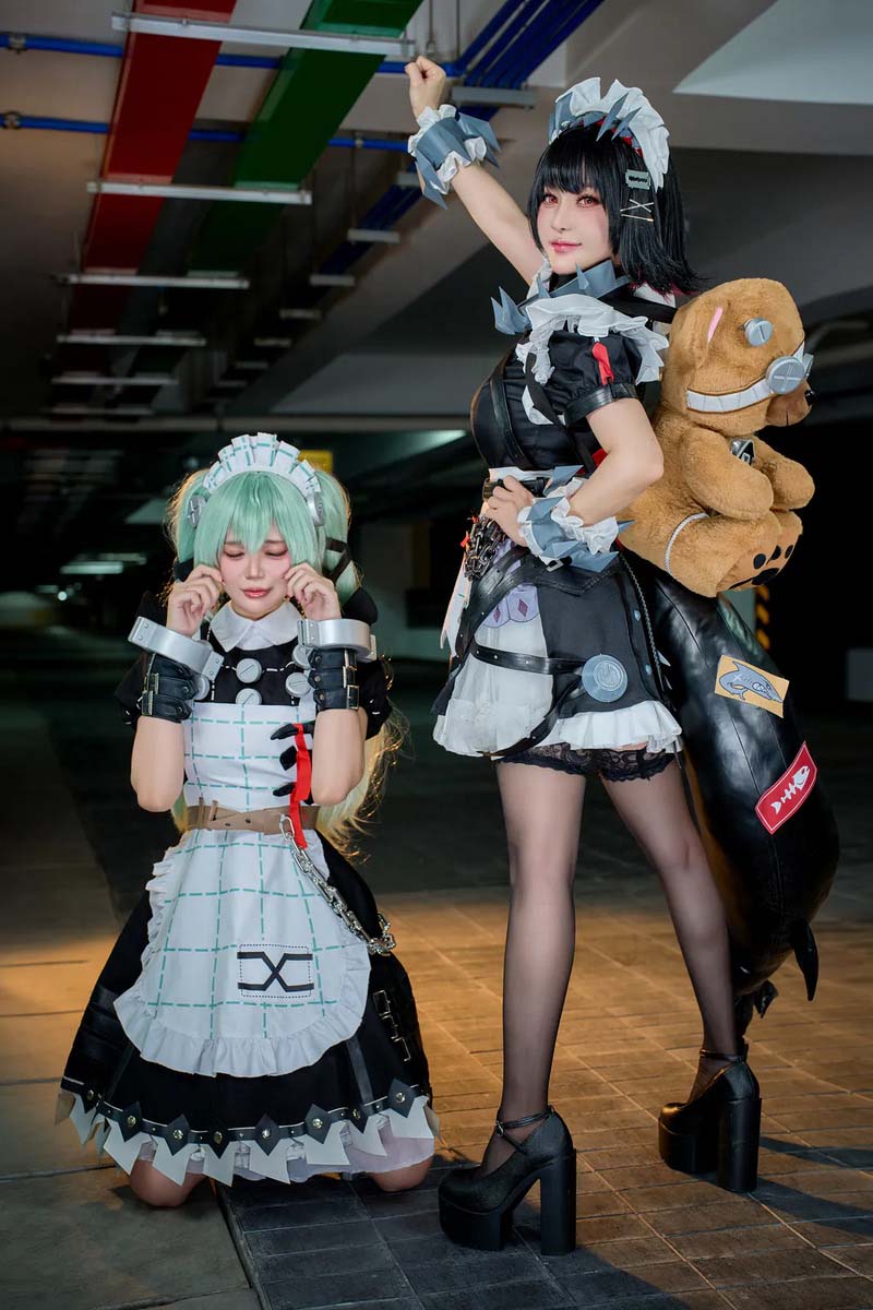 Leak Ảnh Sex Tiny Asa Cosplay Corin Wickes and Ellen Joe không che