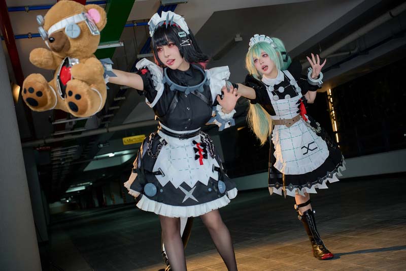 Leak Ảnh Sex Tiny Asa Cosplay Corin Wickes and Ellen Joe không che