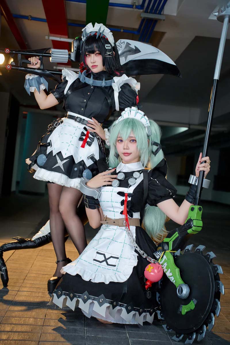 Leak Ảnh Sex Tiny Asa Cosplay Corin Wickes and Ellen Joe không che